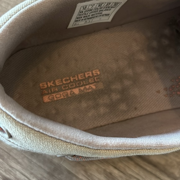 Skechers Goga mat slip on boat style shoes size 10 - Picture 6 of 7